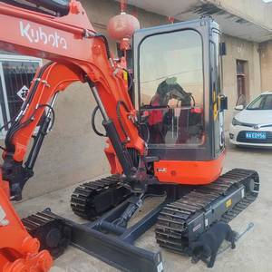 Miniexcavadora Kubota U35 Usada, Original de Japón, de Segunda Mano, en Buen Estado de Funcionamiento - Product Image 5