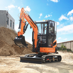 Mini-excavatrice agricole XT25U à faible consommation de carburant, fabriquée en Chine, prix usine, certifiée CE EPA, avec godet, petite excavatrice de 2 tonnes à vendre pour le jardin - Product Image 2