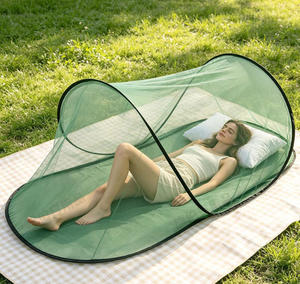 <span class=keywords><strong>Moustiquaire</strong></span> Pop-Up en Forme de Bateau Portable à Lancer à la Main pour <span class=keywords><strong>Lit</strong></span> de Camp et Nuitée en Plein Air - Product Image 1