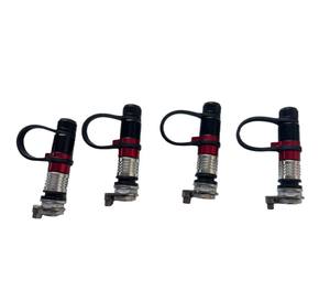 厂家直销红色新款按钮式释放沙漠越野轮胎自动放气器快速释放阀泄压阀 - Product Image 4