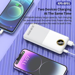 PD22.5W Pantalla digital inteligente Luz Banco de energía de viaje portátil 10000mAh Energía de carga súper rápida <span class=keywords><strong>simple</strong></span> - Product Image 6