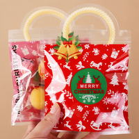 Nouveaux sacs transparents épais de qualité alimentaire pour Noël, parfaits pour les collations, les bonbons, les chocolats, la pâtisserie DIY et les figurines pour enfants.