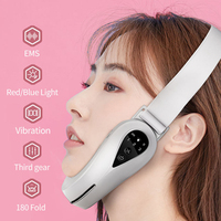Ceinture amincissante pour le visage, appareil amincissant pour le visage en forme de V, ceinture faciale pour le lifting du visage en forme de V et la réduction du double menton, bandage électrique