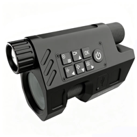 TYPHON 8x - Télescope de vision nocturne longue portée haute performance - Lunette numérique autonome LPVO IR tactique en alliage d'aluminium étanche