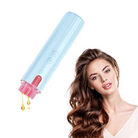 AINI Applicateur d'huile capillaire automatique à décharge liquide Peigne de massage électrique du cuir chevelu avec lumière rouge Distributeur de sérum d'huile pour la croissance des cheveux