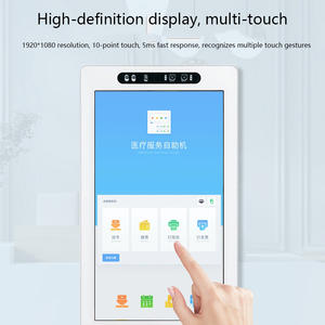 Kiosco de pedido con pantalla táctil Burger King de 21,5 pulgadas montado en la pared/montado en el suelo Kiosco de pago de autoservicio de código de escaneo KFC - Product Image 2