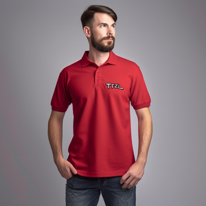 Polos avec logo personnalisé de haute qualité T-shirt personnalisé coupe ajustée avec motif T-shirts à manches courtes pour hommes - Product Image 4