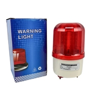 Lampe de signalisation LED clignotante étanche en plastique pour extérieur, 110/220/24V, alarme universelle, lampe flash, ouvre-porte automatique