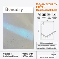 Papier Fibreux 100g Visible et Invisible en Pâte de Bois avec Sécurité UV et Livraison Rapide – Papier Fluorescent Spécial Non Couché