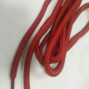 Custom 6mm <b>Funky</b> Tubular Drawcord with Plastic Tipping 100% Polyester for Garments & <b>Shoes</b> Coated Polyester Drawstring - Product Image 2