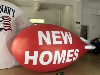 Ballon publicitaire gonflable en PVC BOYI, ballon dirigeable à l'hélium