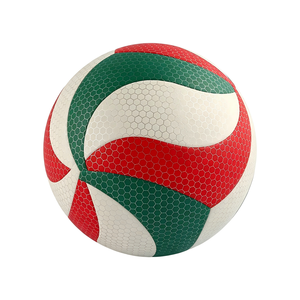 Ballon de volley en microfibre PU PVC avec logo personnalisé pour l'entraînement des adultes, style standard, taille 3, taille 4, taille 5 - Product Image 4