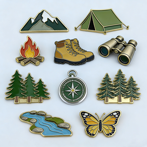 Épingles à revers en métal très vendues, badges d'anime, design personnalisé, épingles en émail dur de haute qualité, plaquées <span class=keywords><strong>or</strong></span> et <span class=keywords><strong>argent</strong></span>, pour cadeaux - Product Image 3