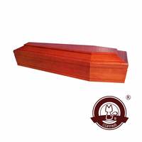 Ataúd de Madera de Sauce Europeo con Certificación FSC, Ecológico, para Cremación, Tamaño Personalizado, Directo de Fábrica