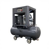 Compresseur AirHorse 2 en 1 modèle AK 4KW 7.5KW 10HP avec réservoir / récepteur de 100L 207L 300L