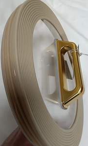 Ensemble <span class=keywords><strong>de</strong></span> casseroles isothermes <span class=keywords><strong>de</strong></span> luxe à texture côtelée horizontale 3L 4L 5L avec poignée <span class=keywords><strong>pont</strong></span> doré pour buffet d'hôtel - Product Image 6