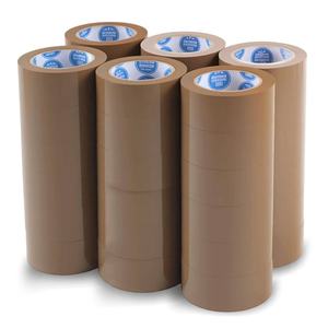 Manufacturer Reasonable Price <strong>Brown</strong> Colored Carton Sealing Bopp Self Adhesive <strong>Packing</strong> Gummed <strong>Tape</strong> - Product Image 1