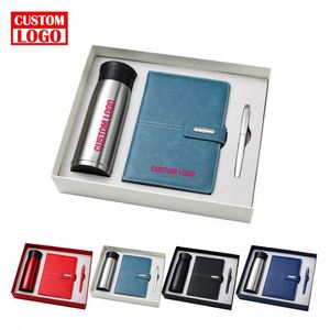 Bottle Set Gift Umbrella Notebook Tumbler Unique Corporate Gift Set Business Gift Set With Bag
