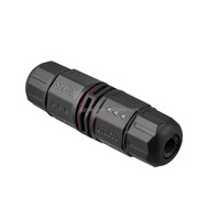 Connecteur Étanche Automobile Mâle/Femelle M16 M20 M25 Câble Adaptateur LED Type T Solaire IP67/IP68 2P 3P Cuivre Nylon