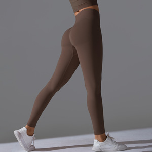 Pantalones <span class=keywords><strong>de</strong></span> Yoga <span class=keywords><strong>de</strong></span> Cintura Alta para <span class=keywords><strong>Mujer</strong></span>, Estampado <span class=keywords><strong>de</strong></span> Leopardo, Tejido <span class=keywords><strong>de</strong></span> Ganchillo, 100% Fibra <span class=keywords><strong>de</strong></span> Bambú, Levanta Glúteos, Antibacterianos, Ropa Deportiva para Gimnasio - Product Image 6