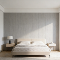 Panel de Pared Impermeable Antiestático, Diseño Escandinavo Moderno, Resistente a los Arañazos y al Desgaste, Fácil de Limpiar, para Sala de Estar y Uso en Hoteles