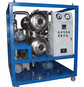 Full Automatic Double Stages Vacuum Insulation Oil Purifier Transformer Oil Purification Machine For Used Oil Filtering