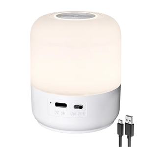 ไฟ LED พกพาแบบพกพา แสงนุ่มนวล ป้องกันดวงตา ใช้ในกรณีฉุกเฉิน ควบคุมด้วยการสัมผัส ตั้งเวลาได้ สร้างบรรยากาศ ใช้สำหรับตั้งแคมป์ - Product Image 1