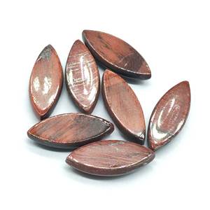 <b>Red</b> Tigereye 15x6mm Horse Eye Cut Cabochon Jewelry Setting - Product Image 5