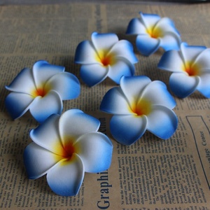 <span class=keywords><strong>Fleur</strong></span> artificielle Hawaïenne Plumeria en mousse PE pour décoration de mariage, 4cm, 5cm, 7cm, 9cm, vente en gros - Product Image 5