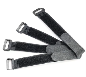 Logo Printed Eco-Friendly 12 Inch Adjustable Cable Ties Organizer Fastener Hook <strong>Loop</strong> Strap Plastic Buckle for Ski Accessories - Product Image 3