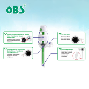 Trócar Laparoscópico Desechable Verde OBS, Precio de Fábrica, Trócar Quirúrgico para Cirugía Mínimamente Invasiva - Product Image 5