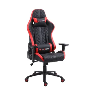 Gaming Chair With Lumber Support And Adjustable 4D Armrests