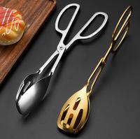 Pince de cuisine en acier inoxydable pour buffet, service de traiteur, aliments, gâteaux, salades, pains, ustensiles de cuisine, outils de cuisson