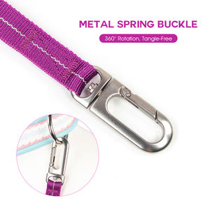 Laisse pour <span class=keywords><strong>chien</strong></span> Altra Pet Luxury réglable en alliage et nylon - Confortable, durable, mains libres, poignée de ceinture transversale pour la marche - Product Image 2