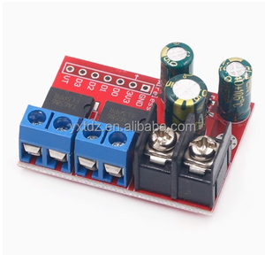 Module de commande de moteur DC bidirectionnel Super <span class=keywords><strong>L298N</strong></span> 5AD <span class=keywords><strong>5A</strong></span> avec alimentation double canal, contrôle PWM à distance et ponts H (PCB/PCBA) - Product Image 5