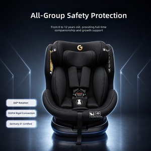 Seggiolino Auto per Bambini 12 Anni (0-12 Anni) Gruppo III <span class=keywords><strong>Isofix</strong></span> + Latch Dual-interface, Girevole con Una Mano, per Viaggi Internazionali - Product Image 3