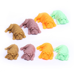 Juguetes Populares de TPR con Forma de Perro, Lindos Juguetes Blandos, Animales Simulados, Juguetes Sorpresa para Aliviar el Estrés - Product Image 4