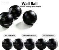 Balón Medicinal Sólido y Suave de 8 kg, Portátil para Moldear el Cuerpo, Ejercicios de Yoga y Fitness, Sentadillas