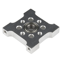 Blok Pemasangan Bantalan CNC dari Aluminium Alloy Presisi untuk Braket Bantalan Bola pada Printer 3D, Robotika, dan Otomasi