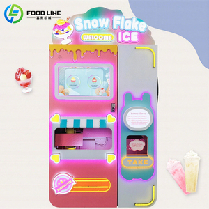 Máquina expendedora de hielo raspado, máquina expendedora de granizados, máquina expendedora de hielo en polvo - Product Image 1
