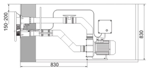 Filtre à sable pour <span class=keywords><strong>piscine</strong></span>, système de circulation et de nettoyage de l'eau de <span class=keywords><strong>piscine</strong></span> à montage supérieur et latéral - Product Image 6