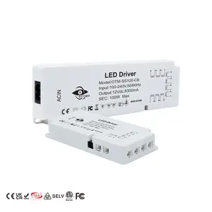 Super Slim DC12V 18W 24W 36W 48W 60W 72W Led Power Supply AC110V 260V LED Transformer LED Driver for Mirror Cabinet Lighting