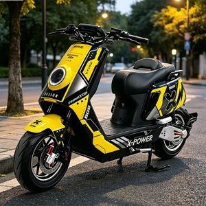 Moto électrique <span class=keywords><strong>Red</strong></span> <span class=keywords><strong>Bull</strong></span> PLUS, distance entre les roues avant et arrière étendue de 1455 mm, corps stable, conduite à haute vitesse sans oscillation - Product Image 2
