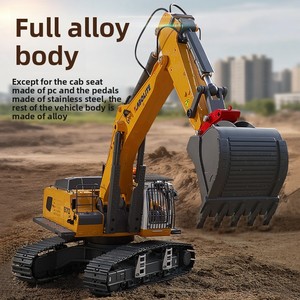 Excavatrice RC électrique à grande échelle 1:18 en alliage Kabolite K336 améliorée K5901, <span class=keywords><strong>Bulldozer</strong></span> RC <span class=keywords><strong>Huina</strong></span> - Product Image 3