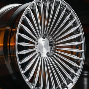 Jantes forgées multi-rayons de luxe 20 21 22 pouces entièrement polies en alliage, compatibles <span class=keywords><strong>avec</strong></span> les modèles C00-R, Maybach, Bentley, Range Rover Vogue - Product Image 5