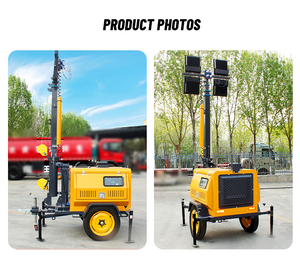 9M điện chiếu sáng ngoài trời tháp Máy phát điện di động di động tháp ánh sáng - Product Image 4