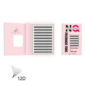 GB NQ DIY Press <b>Lash</b> Extensions Handmade Natural Long <b>Individual</b> Clusters Self Adhesive <b>Glue</b>-Free Synthetic Hair Soft Support - Product Image 2