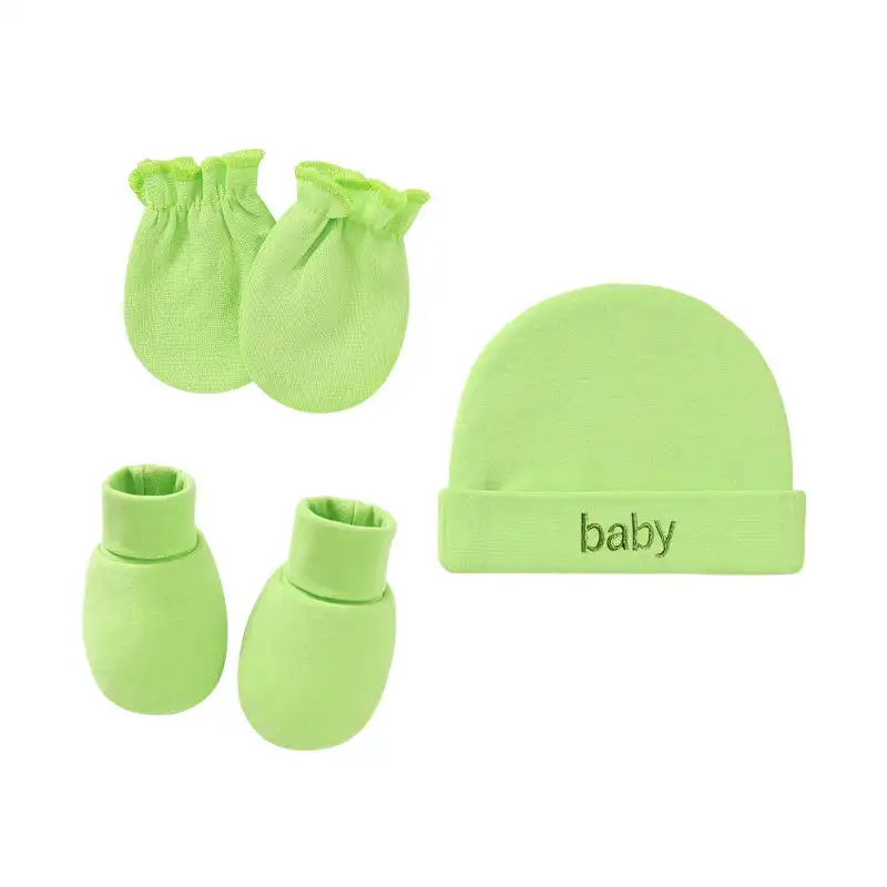 Gorros Y Calcetines Para Hot Style Nieuwe Dunne Pasgeboren Baby Hoeden En Handschoenen Set Baby Foetale Met Wanten Tjilp Staart Hoed Set