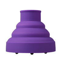 Sèche-cheveux professionnel en silicone pour salon avec diffuseur Outil de coiffure polyvalent