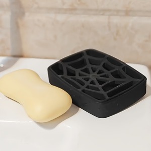 Portasapone Gotico Stampato in 3D, Decorazione Bagno Halloween, Vassoio Drenante ad Asciugatura Rapida, Organizer per Vanità - Product Image 1